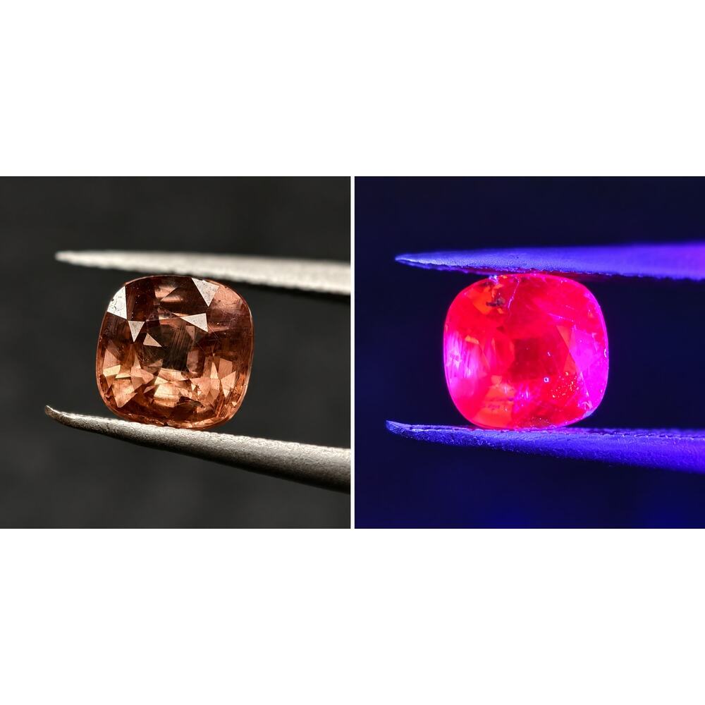1.67ct Rare Dragon Garnet Malaya Color Change Garnet Untreated